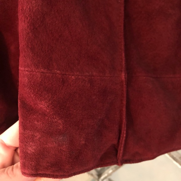 Red leather jacket - Picture 4 of 6